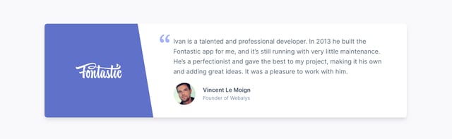 Ivan Votti Testimonials Preview