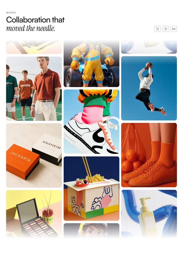 LineaDS Bento Grid Preview