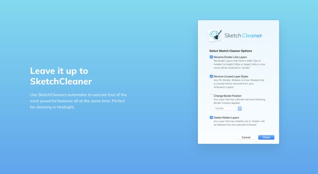 SketchCleaner Screenshots Preview