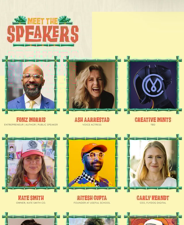 Creative South 2026 Speaker List Preview