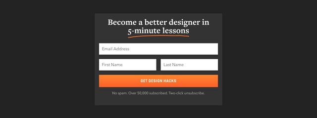 Design Hacks Newsletter Preview