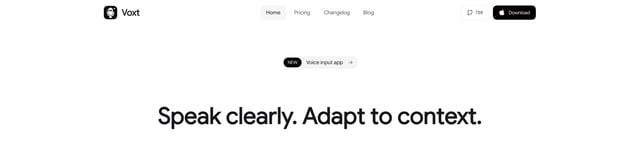 Voxt Navigation Preview