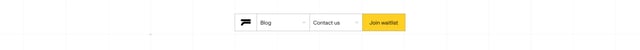 Waitlist or Beta Sign Up section