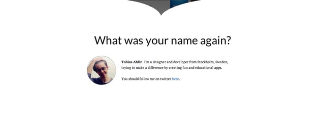 Tobias Ahlin Big Footer Preview