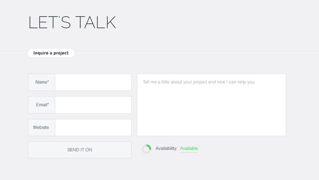 Lorenz Wöhr Contact Form Preview