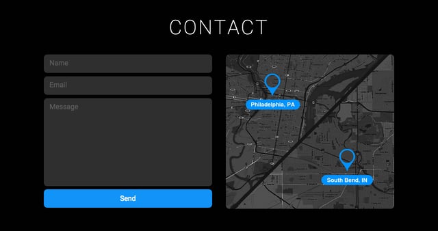 Uhray Contact Form Preview