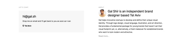 Gal Shir Biography Preview