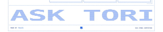 Tori by TalkJS Footer Preview