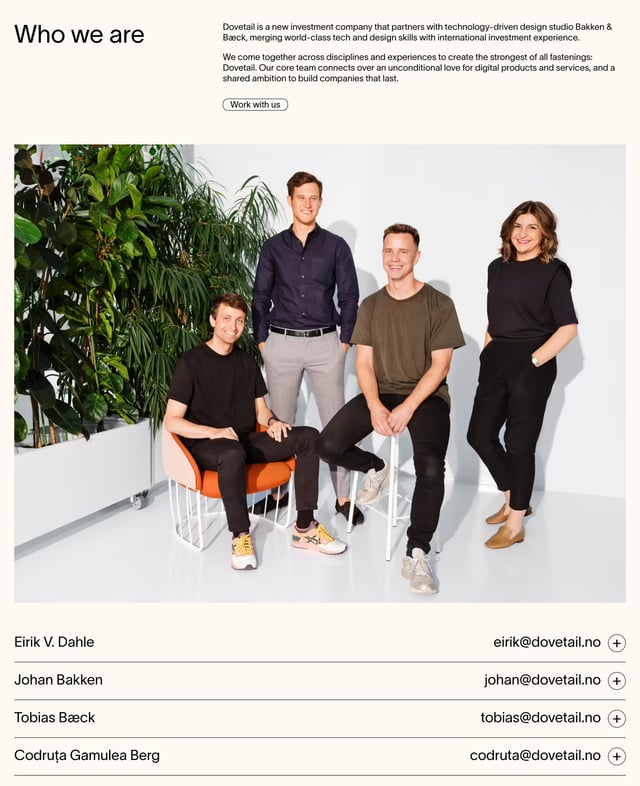 Dovetail Team Preview