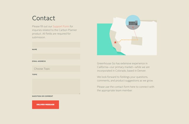Greenhouse Go Contact Form Preview