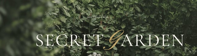 Secret Garden Stresa Eyebrow Text Preview