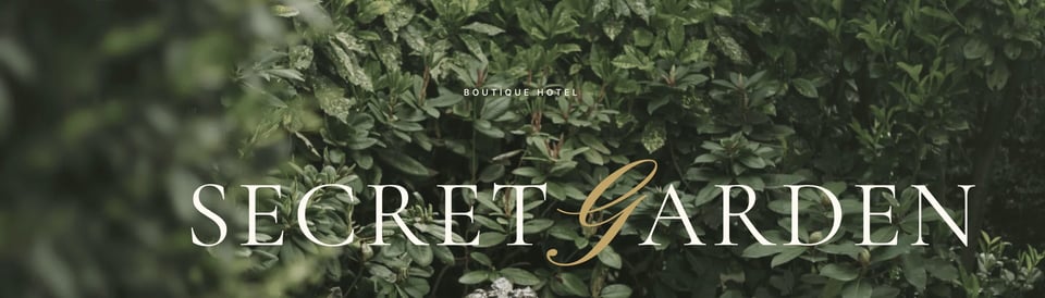 Eyebrow Text section on Secret Garden Stresa section design