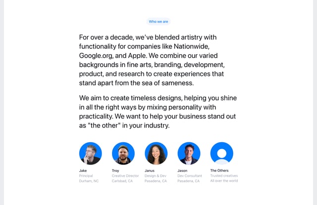 The Other Design Co. Team Preview