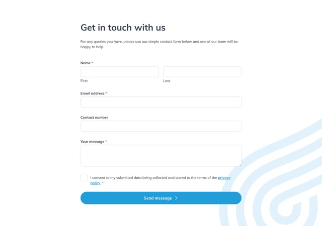 AWIN Contact Form Preview