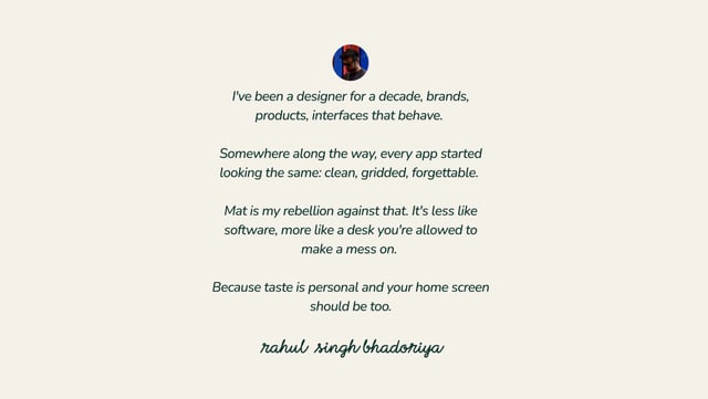 Mat About Preview