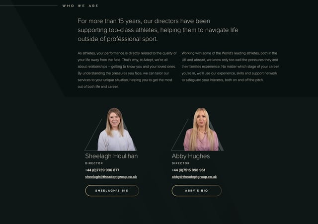 The Adept Group Team Preview