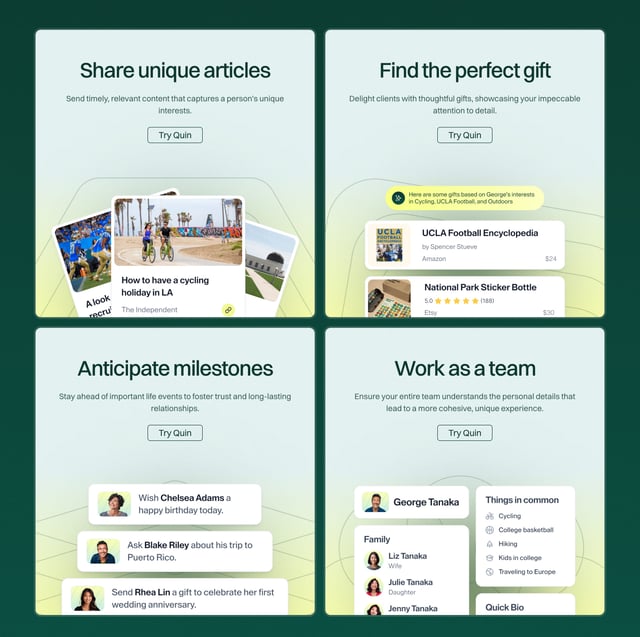Quin Bento Grid - Features Preview