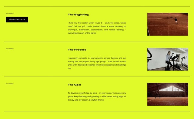 Katja Wolfinger Biography Preview