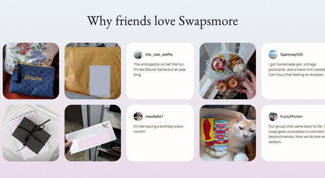Swapsmore Testimonials Preview