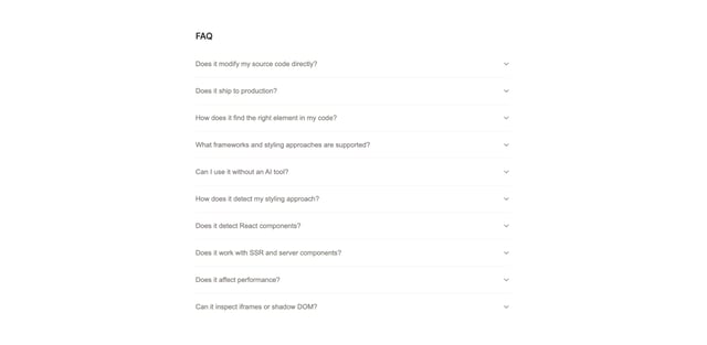Retune FAQ Accordion Preview
