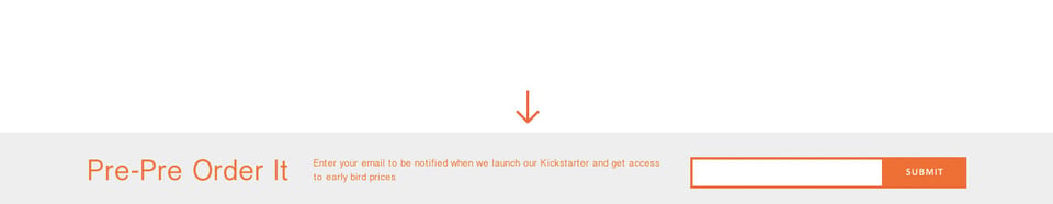 Waitlist or Beta Sign Up section on A Watch by You section design