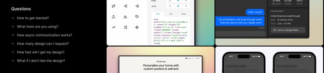 Instance Design FAQ Accordion Preview