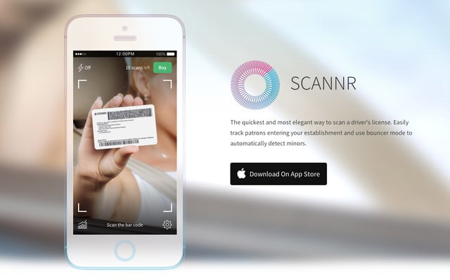Scannr Device Mockup Preview