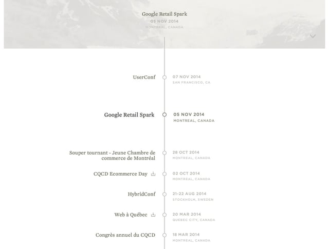 Jonathan Lavoie-Levesque Timeline Preview