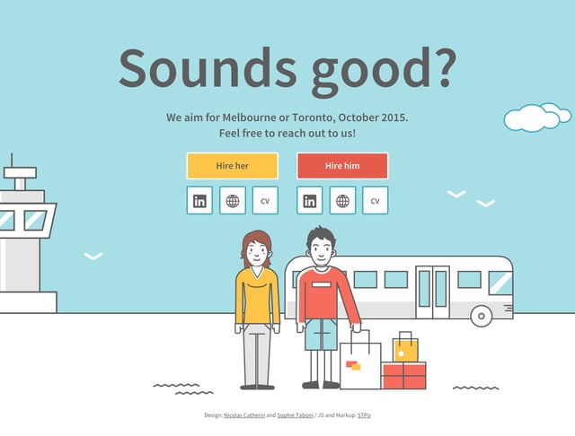 Sophie and Nicolas Big Footer Preview