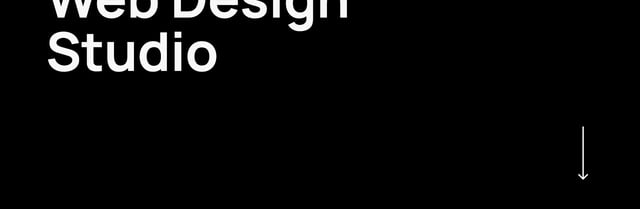 Asher Web Design Studio Scroll Hint Preview