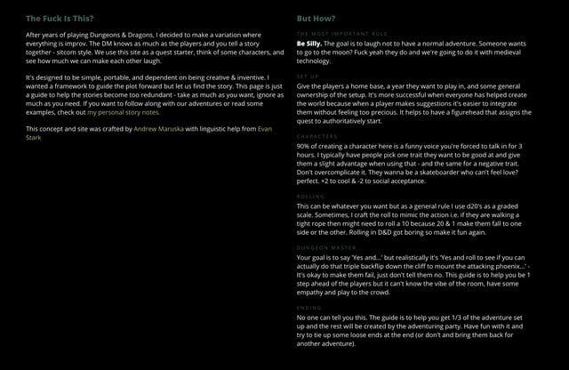 D&D Adventure Builder FAQ Grid Preview