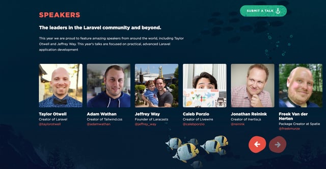 Laracon VIII Speaker List Preview