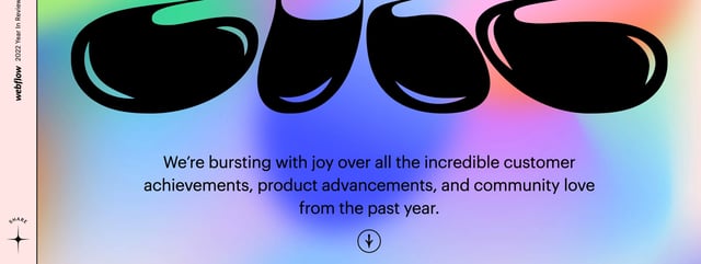 Webflow in 2022 Scroll Hint Preview