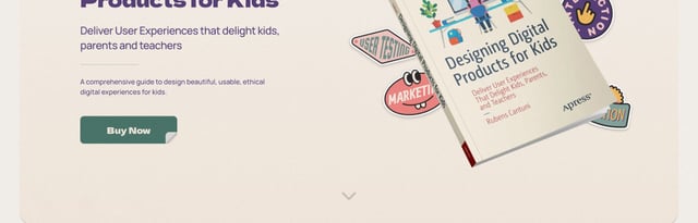 Designing Digital Products for Kids Scroll Hint Preview