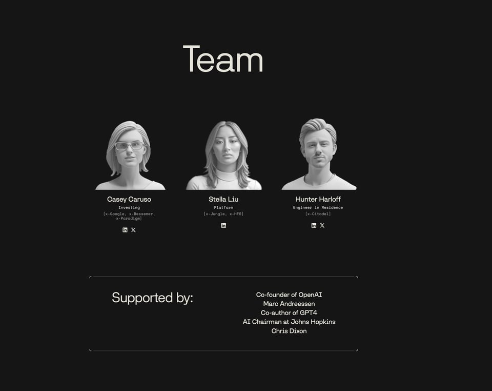 Team section on Topology section design