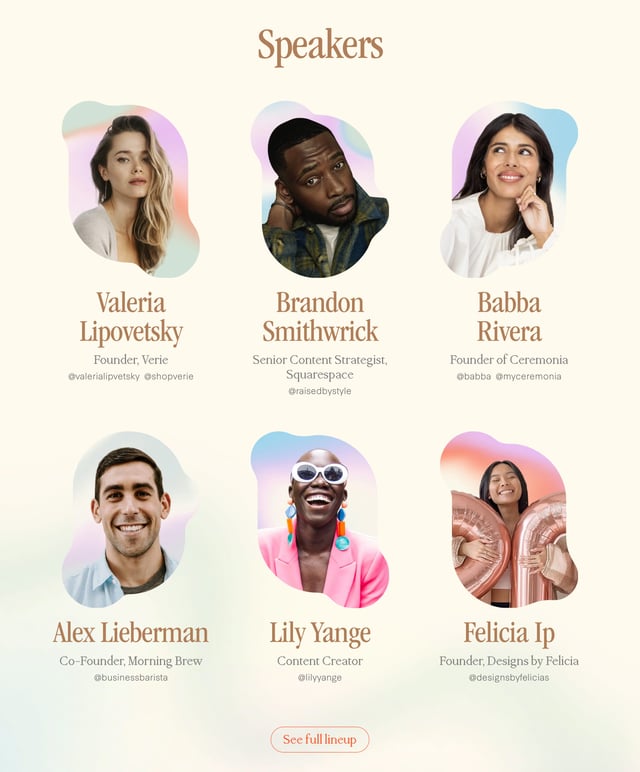 Latercon Speaker List Preview