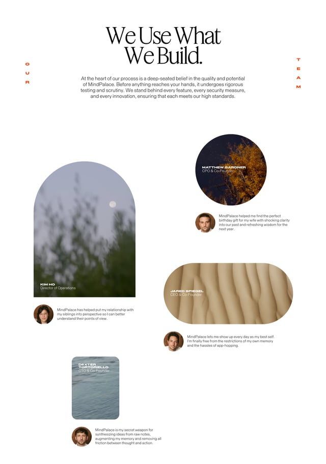 MindPalace Team Preview