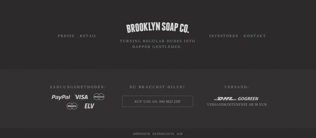 The Journal by Brooklyn Soap Co. Big Footer Preview