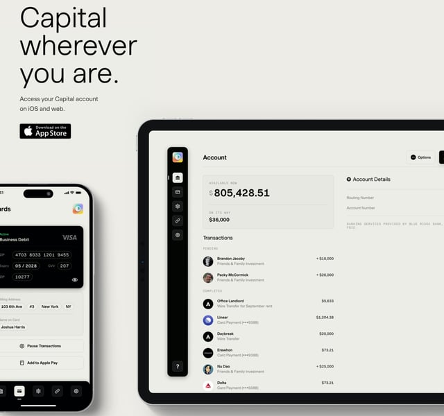 Capital Device Mockup Preview