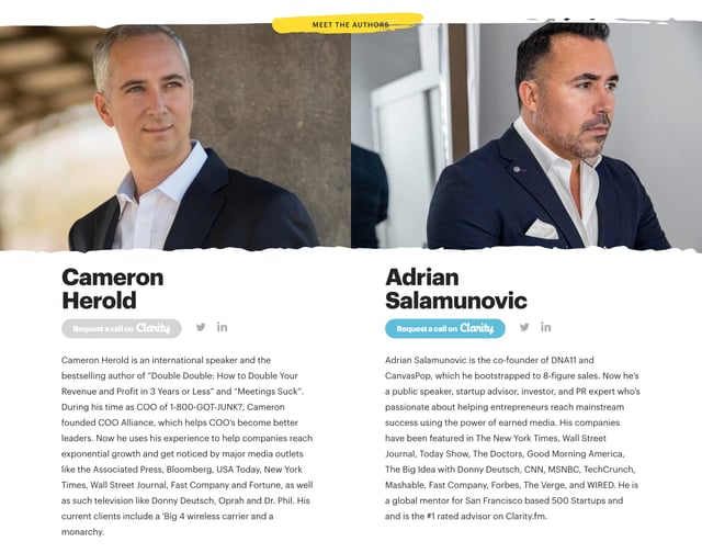 Free PR Book Biography Preview