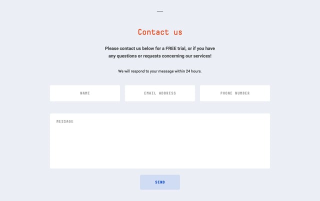 RealView Contact Form Preview