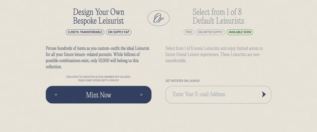 Grand Leisure Lead Capture Preview