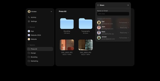 Shuttle Screenshots Preview