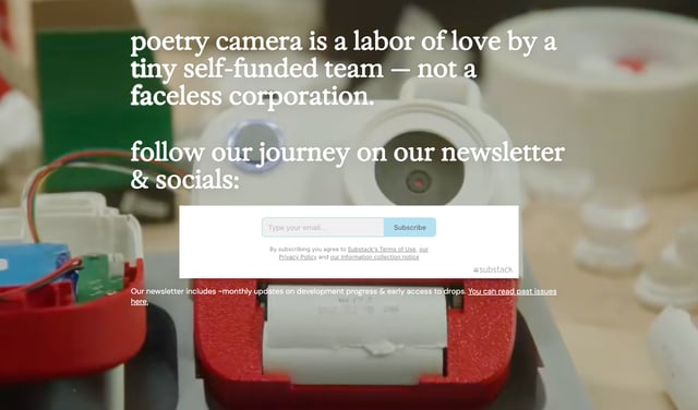 Newsletter section