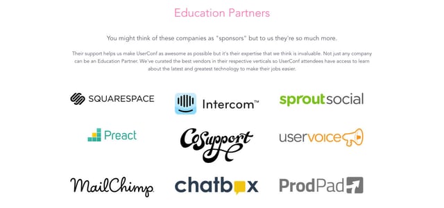 UserConf 2014 Client Logo Grid Preview