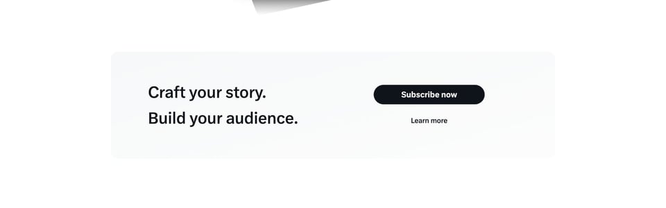 Call-To-Action Footer section on X Organizations section design
