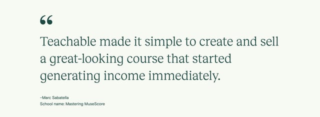 Teachable Black Friday Testimonials Preview