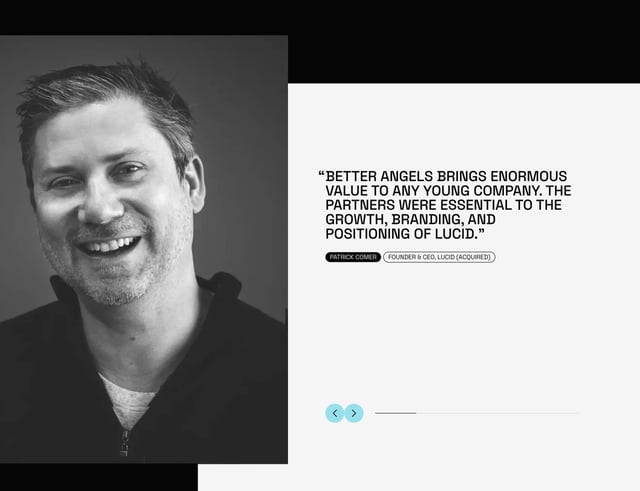 Better Angels Testimonial Slider Preview