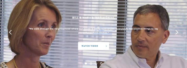 Focal Point Homes Testimonial Videos Preview