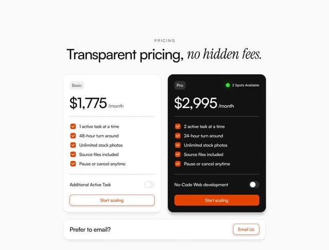 LineaDS Pricing Preview